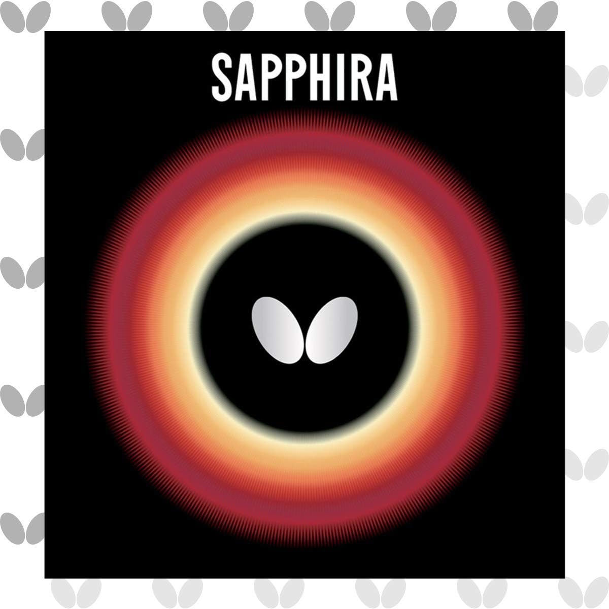 Butterfly Table Tennis Rubber Sapphira Control System Back Rubber 05540