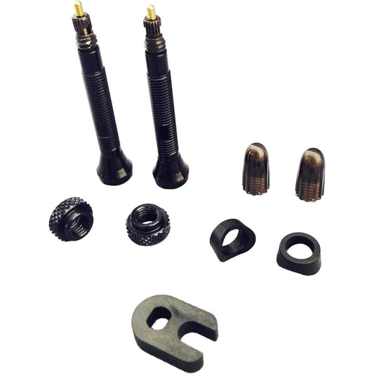 SCHWALBE Tubeless Valve 2 Pieces Presta Style/Valve Length 40mm [Parallel Import]