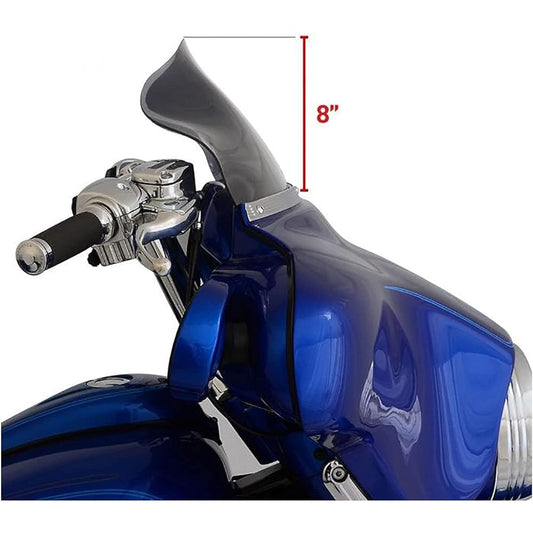 Klock Werks Flare Windshield Dark Smoke FLH 96 – 11