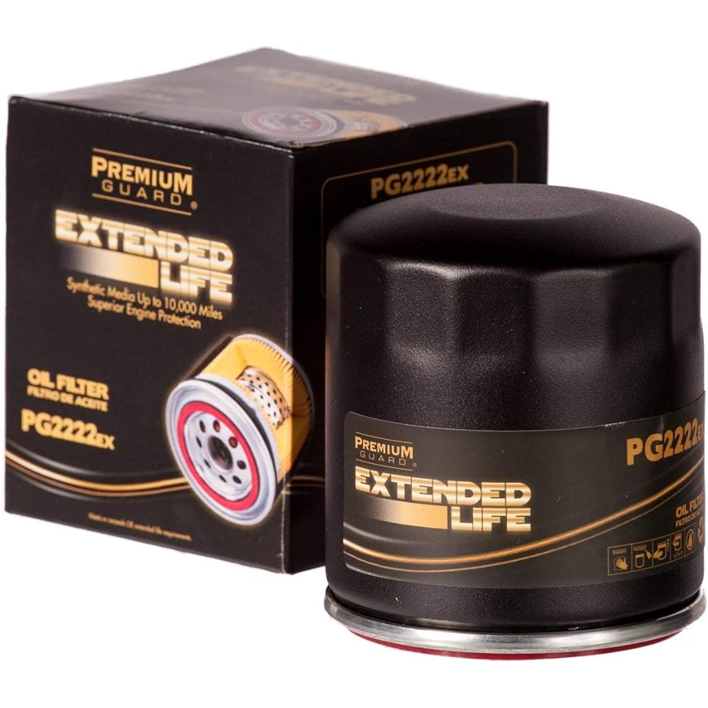 PG222EX Long life oil filter up to 10,000 miles | 2023-1989 Lamb, Chevrolet, GMC, Dodge, Cadillac, Cadillac, Buick, Isuzu, Isuzu, Alfa Romeo, Fre Liner, Suzuki (6 pieces)