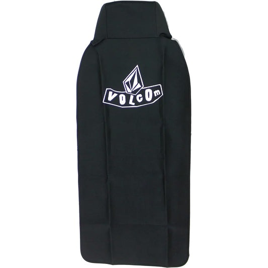 [Volcom] Seat Cover (For Cars/Brand Logo) [D67223JA / PISTOL STONE DRIVER SEAT COVER] Stain Prevention BLACK