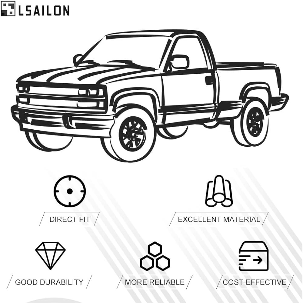 LSAILON 2 Front Swaber Endink Kit 2003-2010 Pontiac Vibe 2005-2010 Sion TC 2003-2019 Toyota Corolla 2018 Toyota Corolla iM 2003-2014 Toyota Matrix 2001-2009 Toyota Prius
