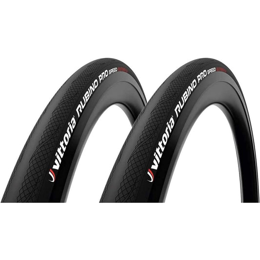 Vittoria RUBINO PRO TUBELESS READY G2.0 Road Tire 700×28C Set of 2