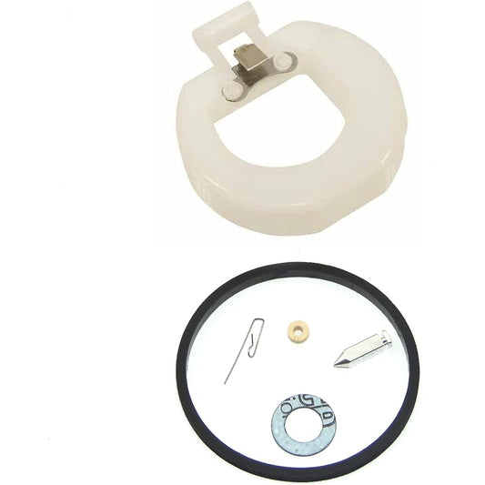PARTS 631021 & 632019 Genuine TECUMSEH Carburetor repair kit & float