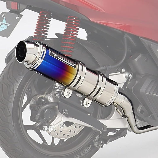 ENDURANCE Bike [Made to Order] PCX JK05 hi-POWER SPORTS Muffler TYPE R Titanium Gradation EL183K1YA2