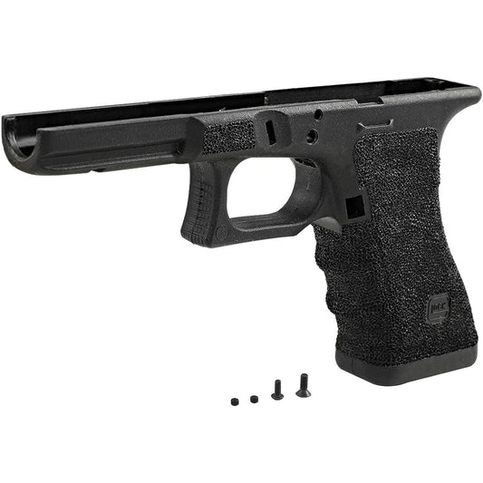 Guns Modify TTI Style Gen.3 RTF Custom Frame Stippling Ver. Compatible with Tokyo Marui Glock Series Black