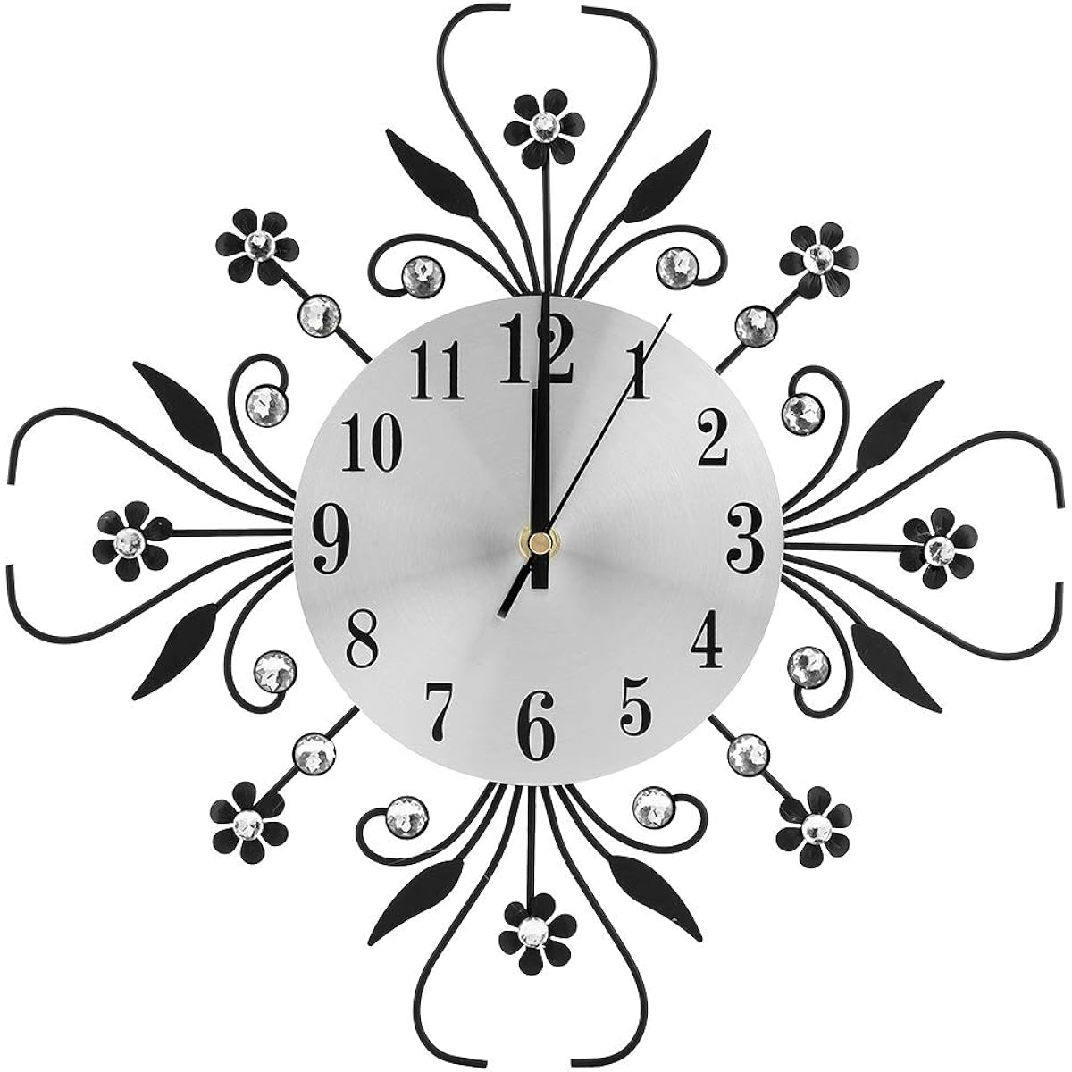 Wall Clock Wall Clock Wall Clock Stylish Interior Clock European Diamond Wall Clock Housewarming Gift Wedding Gift Present Home Living Decoration