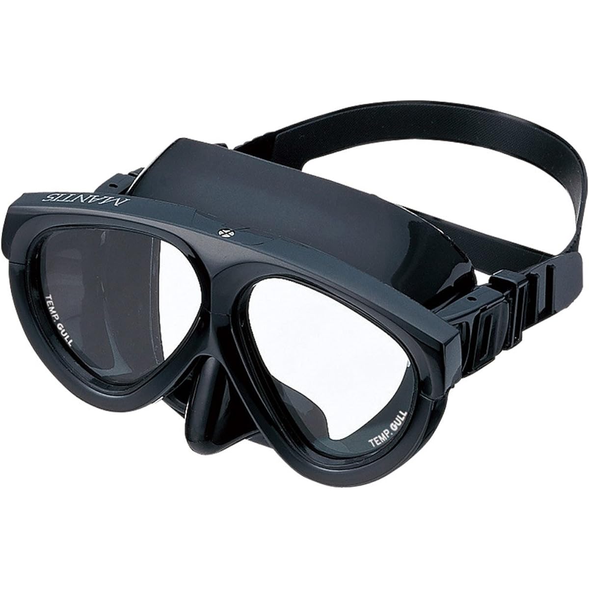 GULL Mantis [MANTIS] Black Silicone Mask Black GM-1031