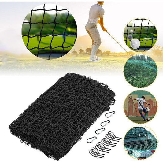 Mecoyas Golf Practice Net, Sports Practice Net, Baseball, Tennis, Practice Equipment, 3M x 4.5M, Swing Practice, Foldable, Easy to Assemble, Large Size, Safety Net, Bird Net, Home, Garden