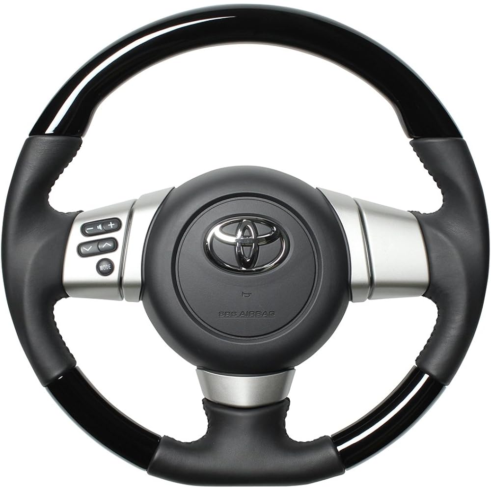 REAL Steering [FJ Cruiser] Piano Black FJ-PBW-BK