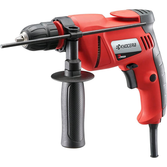 Kyocera Old Ryobi Drill D-1100VR Ironwork 10mm Woodwork 25mm 648550A [Drilling according to the application with 13 drill sets] Maximum drilling capacity (Ironwork) 10mm / (Woodwork) 25mm Chuck capacity 1.0~10mm Keyless chuck
