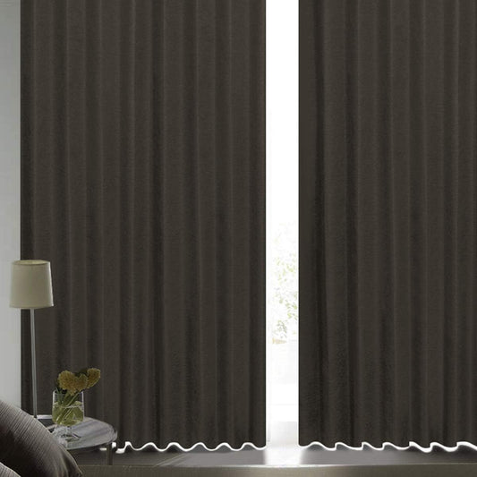 (Curtain Kurenai) Thermal Insulation/Protection Shizuka Curtain, Uses Blackout Fabric (Shape-Retention Finish), Sound Insulation, Soundproofing Reduces Household Noise, High Insulation, Grade 1 Light Blocking, Available in 13 Colors