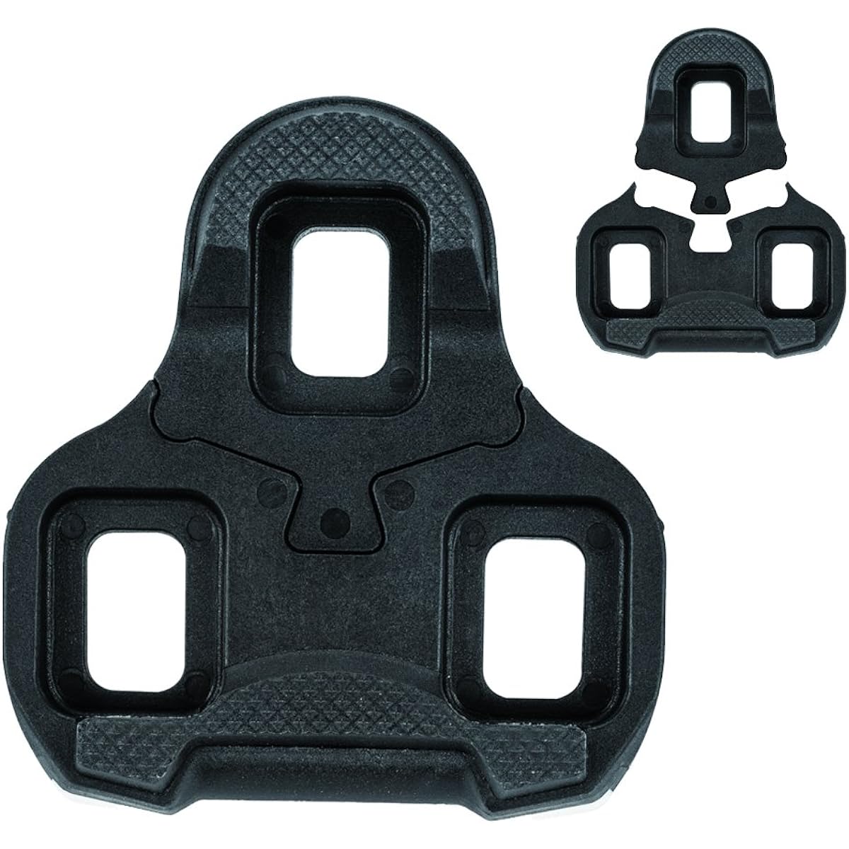 FTB 2 Piece Cleat 0 Degree Float Black LOOK KEO Compatible VP-BLK6