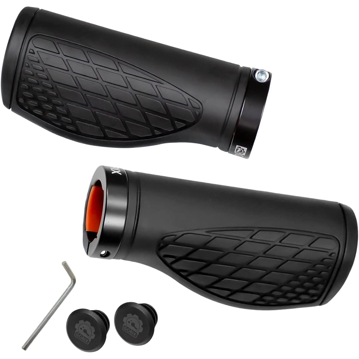 GORIX Bicycle Grip (GX-AGOO) Grip Bicycle Grip Cross Bike, MTB, Mini Velo, etc.