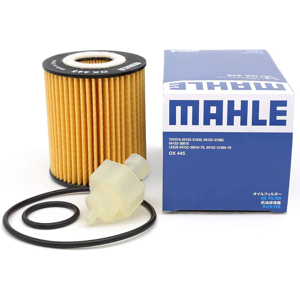 MAHLE Oil Filter for Domestic Cars OX445 [Set of 10] for Toyota/Lexus Cars