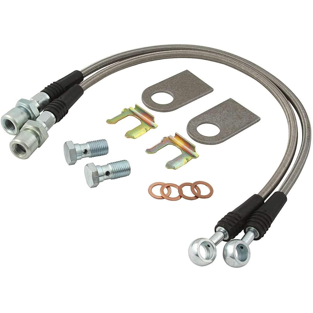 ALLSTAR PERFORMANCE ALL42033 Stainless steel steel brake kit GM metric brake car