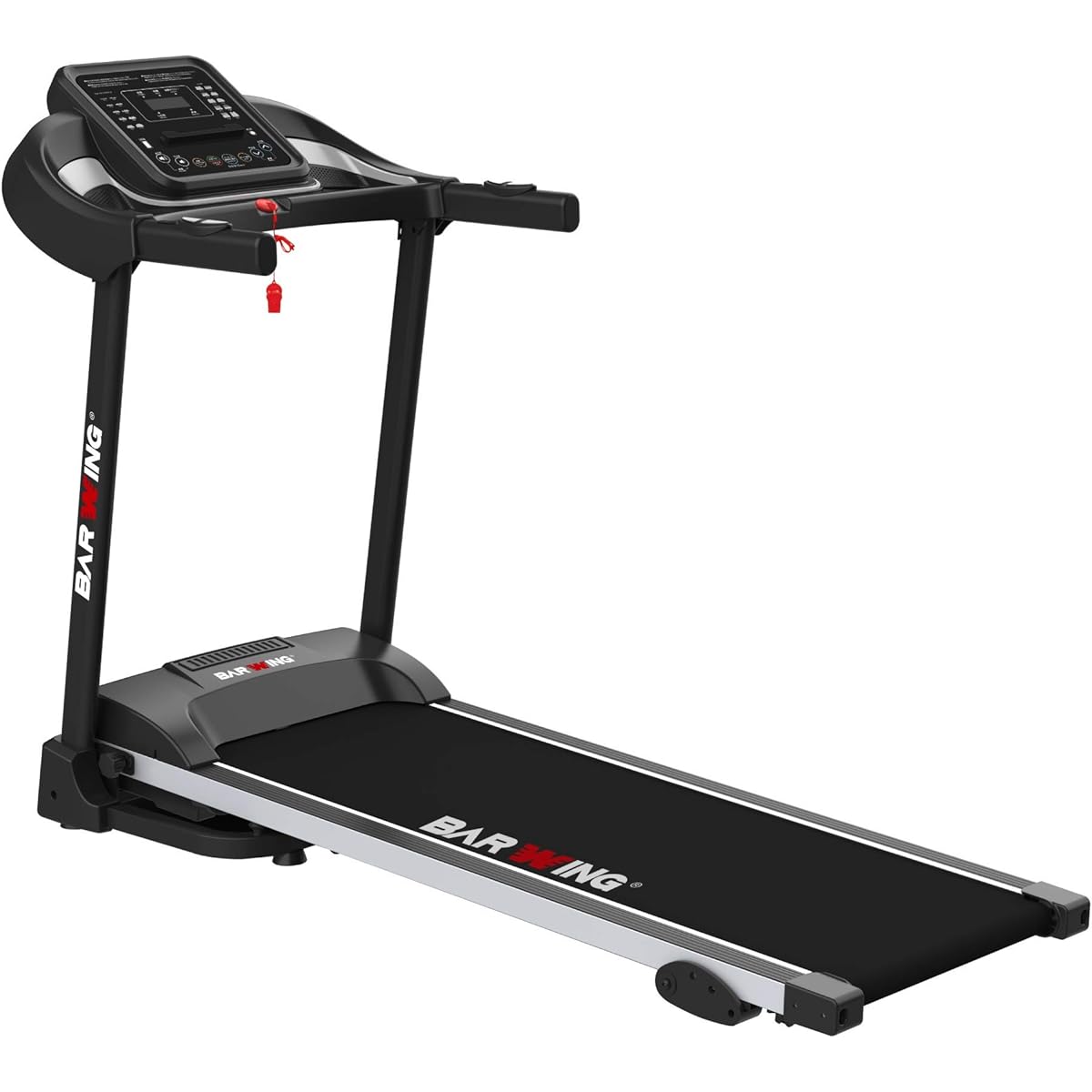 BARWING Room Runner, 1-16 km/h, 20 program modes, easy-to-read operation panel, Walking Machine, Fitness Machine, Training Gym, Walking Machine, Home Use Quiet, Folding Treadmill