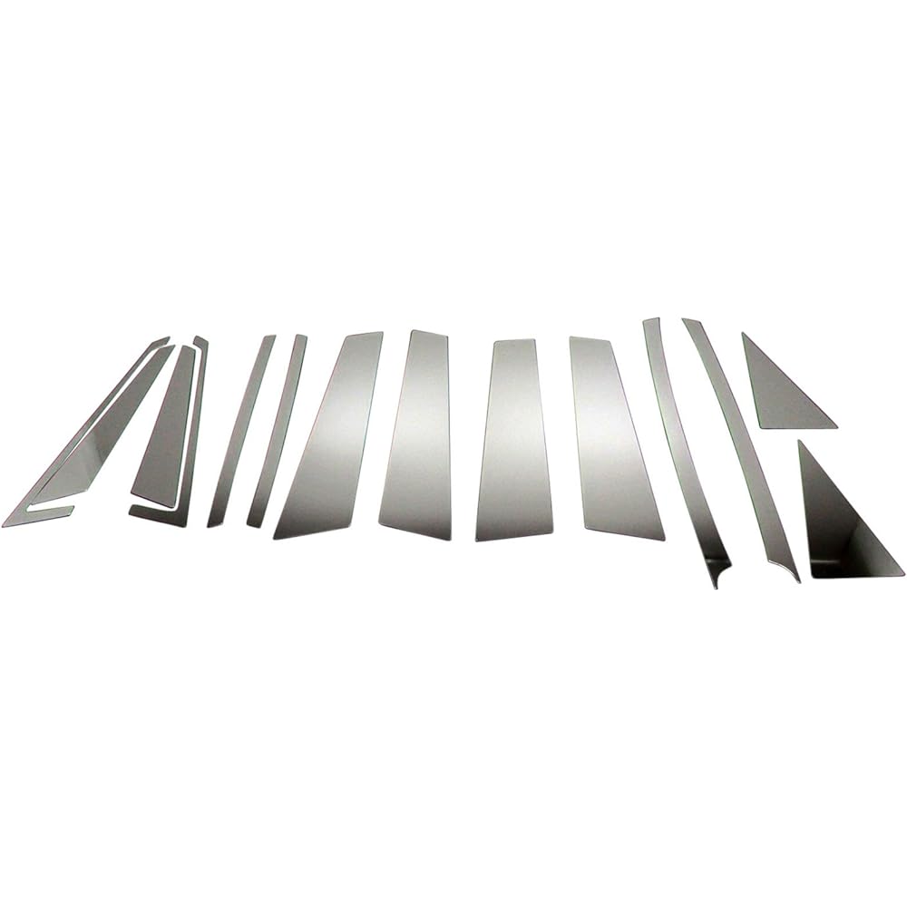 BRIGHTZ Odyssey RB1 RB2 Late Super Mirror Stainless Steel Pillar Panel 14PC Mugen Visor Useful [PIL-SIL-149] 1236