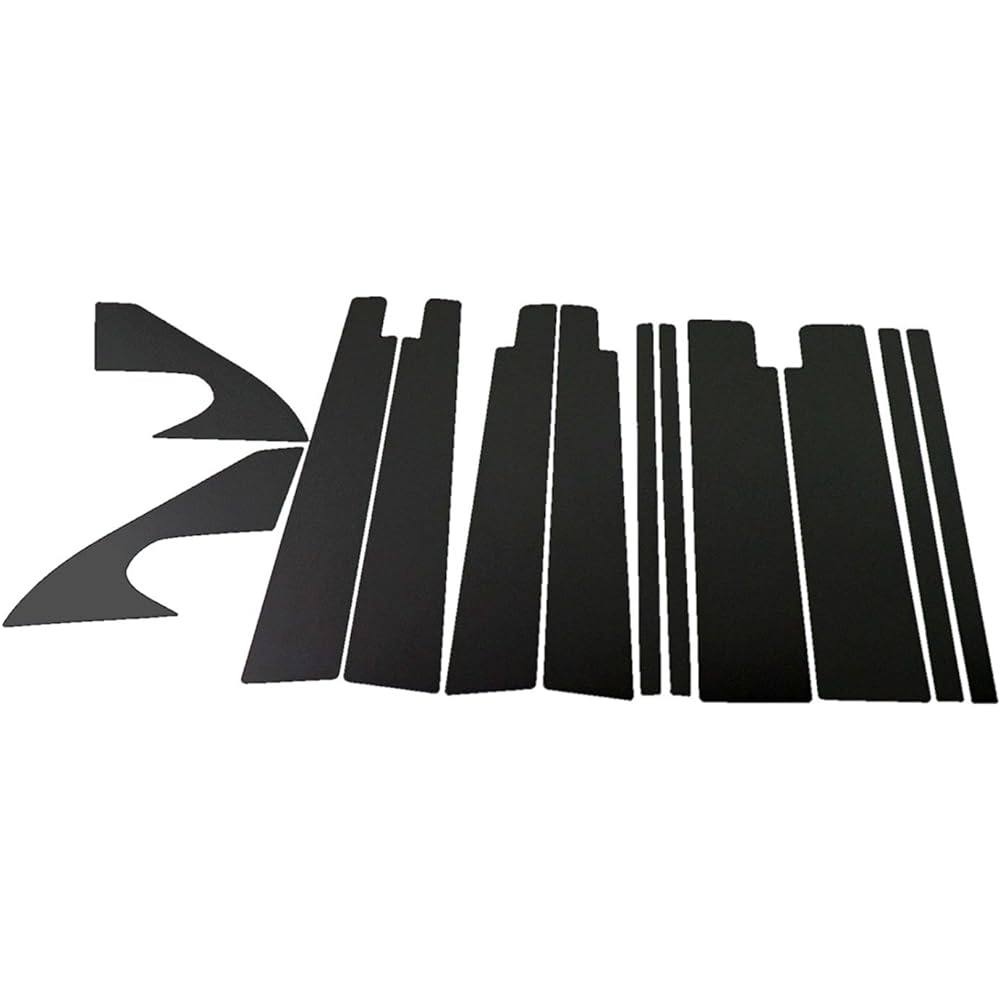 BRIGHTZ Probox Van 50 51 52 55 Super Mirror Stainless Steel Black Plated Pillar Panel Visor Useful 10PC [PIL-BLA-325] NCP50V NCP51V NCP52V NCP55V NLP51V NCP50 NCP51 NCP52 NCP55 NLP51 NCP NLP 50V 51V 52V 55V Probox GL GL P50 P5 1 P52 P55 50