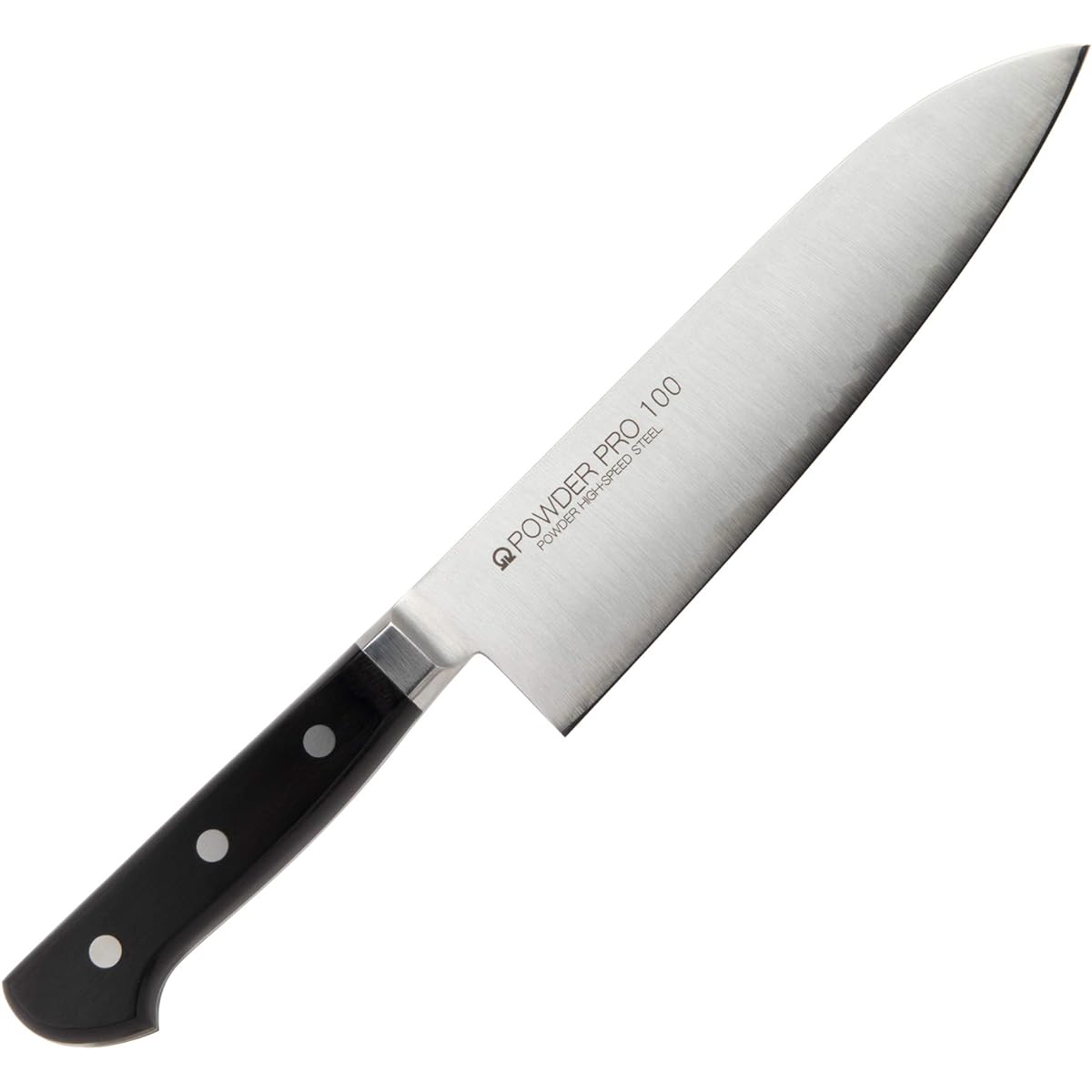 Endo Shoji Commercial Powder Pro 100 Santoku Knife 16.5cm Powder High Speed Triple Layer Steel Made in Japan APU03016