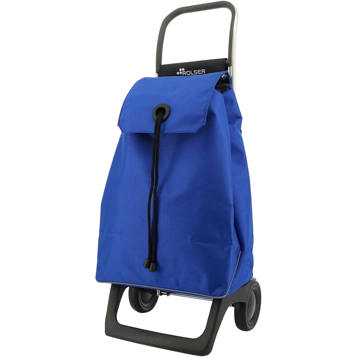 [ROLSER] Shopping Cart 2 Wheels Stylish Brand Light Quiet 20133-14001 20133-14002 ROLSER nananoel Quiet Lightweight Carry Cart Carry Bag Shopping Carry Foldable Compact [370] Blue