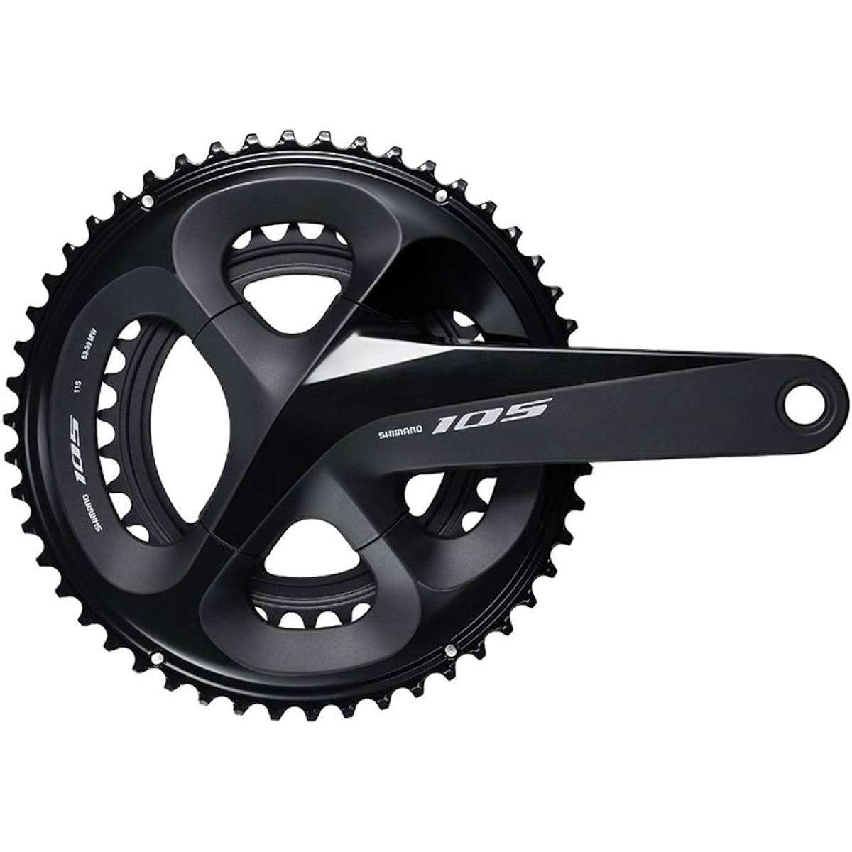 SHIMANO 105 FC-R7000 Crankset 53/39T(2x11S) Black