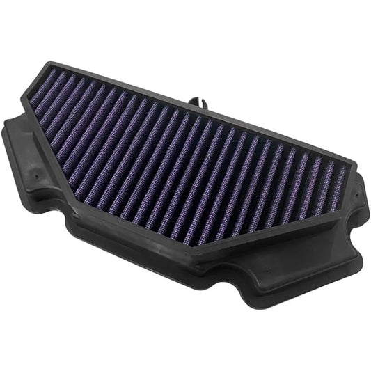 Motorcycle Breather Filter For Kawasaki 650 Vulcan-S 15-20 Original 650 17-20 Key 650 15-20 Z650 17-20 Ninja 650 Motorcycle Air Filter Cleaner (Color : Air filter)
