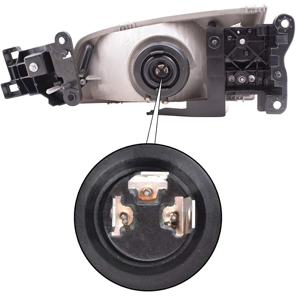 BROCK replacement Pair Set Halogen Headlight Headlight 00-02 626 GG2A-51-040B GG2A-51-030B