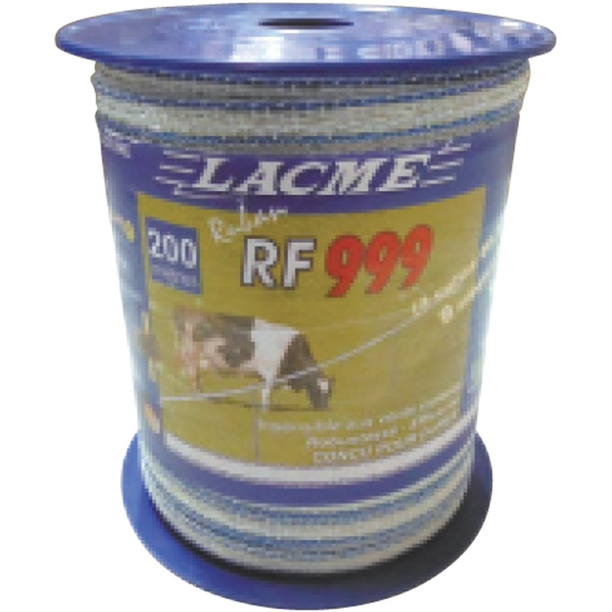 Mirai no Agri Ribbon wire LA for electric fence (9 x 200m) KD-WIRE-RBN9*200-LA