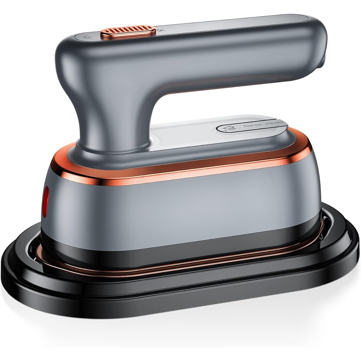 Iron, Steam Iron, Clothes Steamer, Multi-purpose, Dry Iron Function, Stands Up 15 Seconds While On Hanger, Handy Steamer, Powerful, Continuous Steam, Foldable, 180° Rotation, 4.3 fl oz (110 ml) Tank,