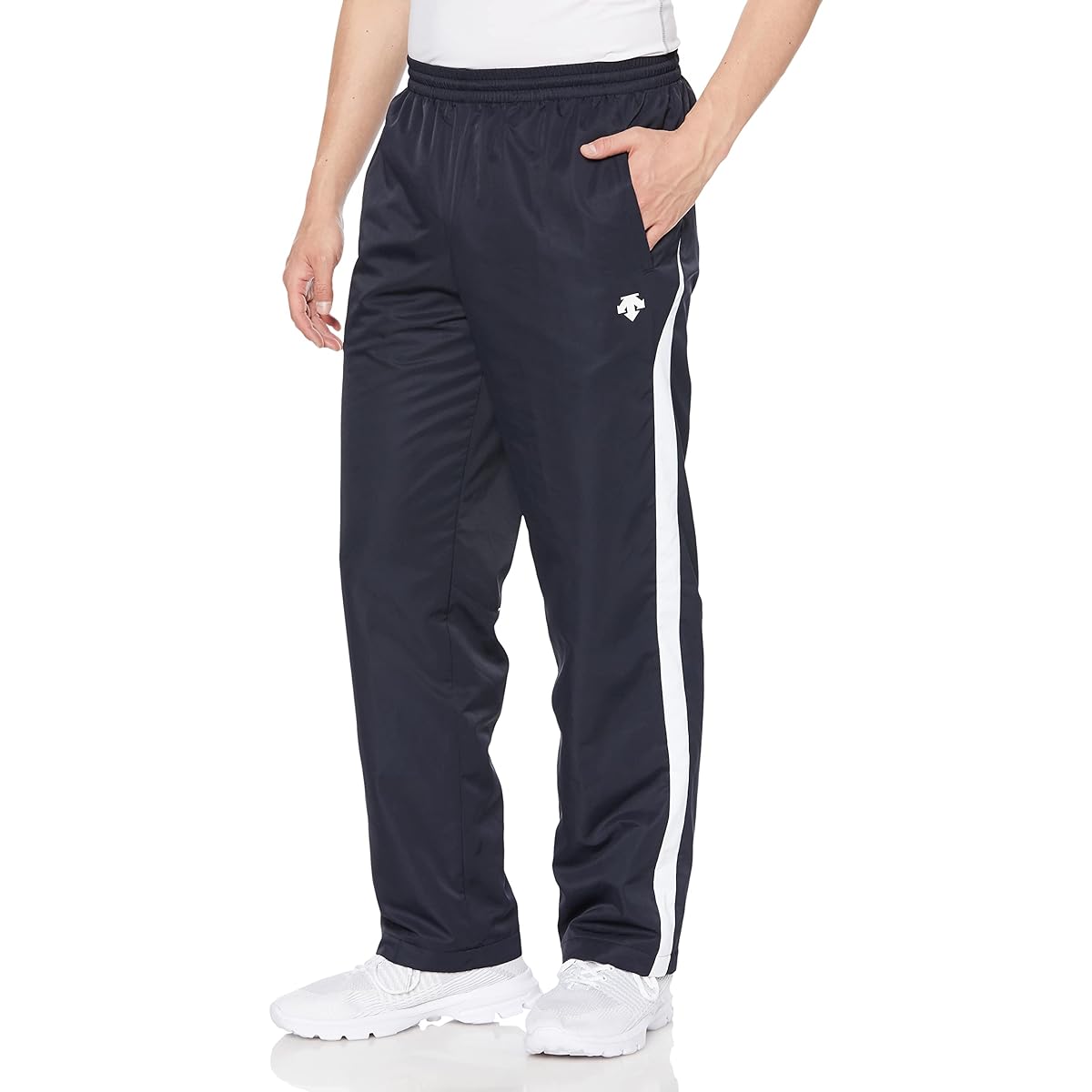[DESCENTE] Long Pants, Windbreaker, Classic, Windproof, Heat Retention, Tricot Lining, Training, Men's