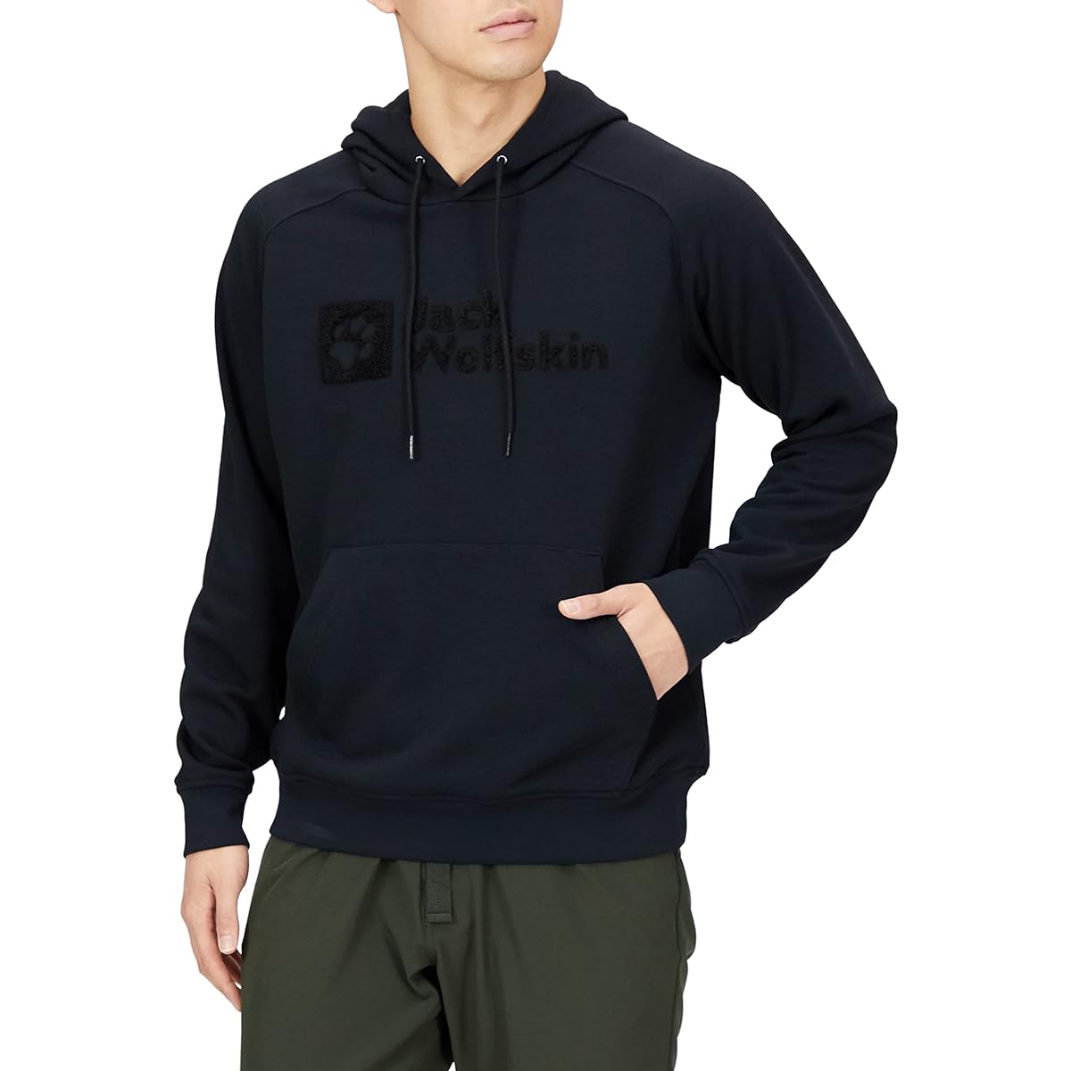[Jack Wolfskin] Men's Sweatshirt Parka (Graphic) [5028541 / CHENILLE LOGO HOODY] Thermal