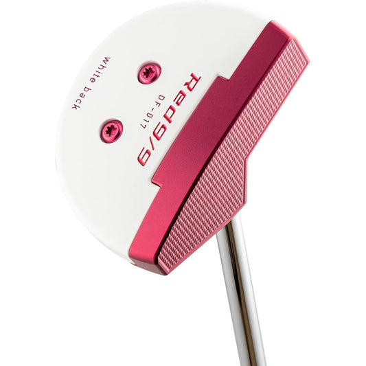 Casco Red Red9/9 Whiteback DELTA-FACE DF-017 Round Mallet Putter Putter Shaft: KBS CT TOUR PUTTER
