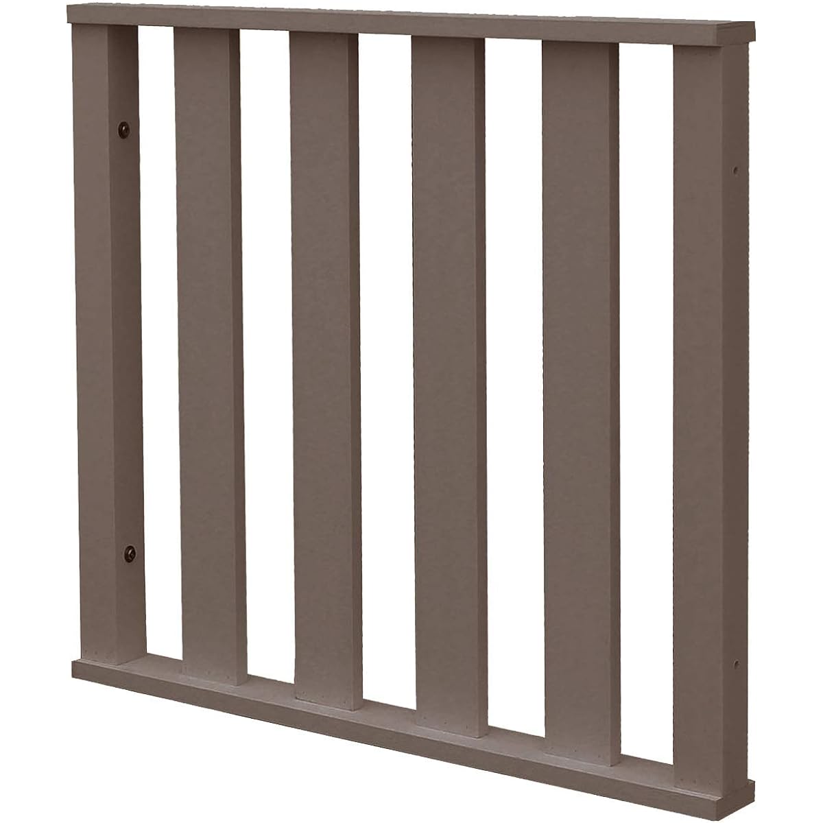 igarden Wood Deck Fence High Type Dark Brown H800mm i10368_1h_db