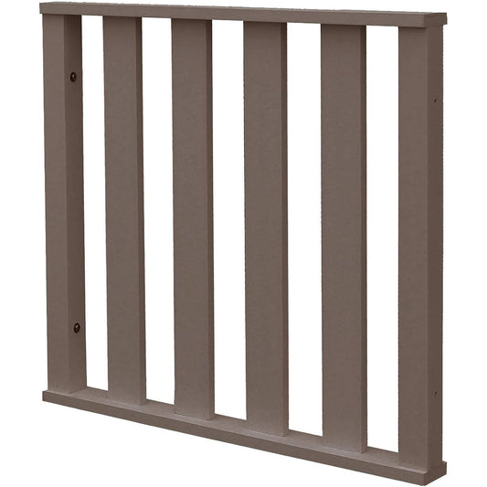 igarden Wood Deck Fence High Type Dark Brown H800mm i10368_1h_db