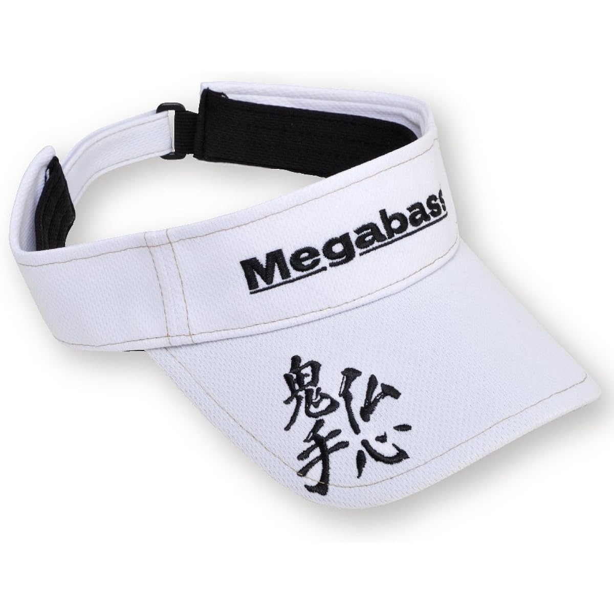 Megabass MEGABASS SUN VISOR White/Black 20965