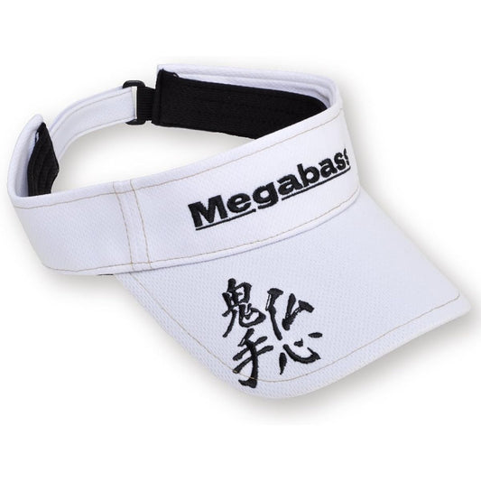 Megabass MEGABASS SUN VISOR White/Black 20965
