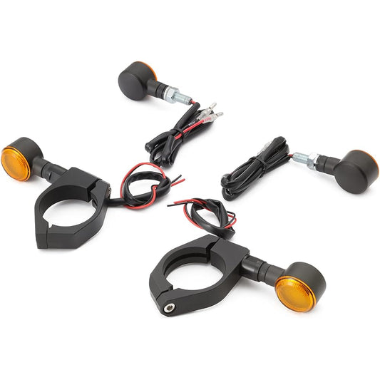 Daytona Motorcycle Turn Signal GB350 (21) for Stainless Steel Rear Fender (21800) D-Light SOL Turn Signal Stay Turn Signal Relay Included Vehicle Specific LED Turn Signal Kit Front and Rear Set 24587