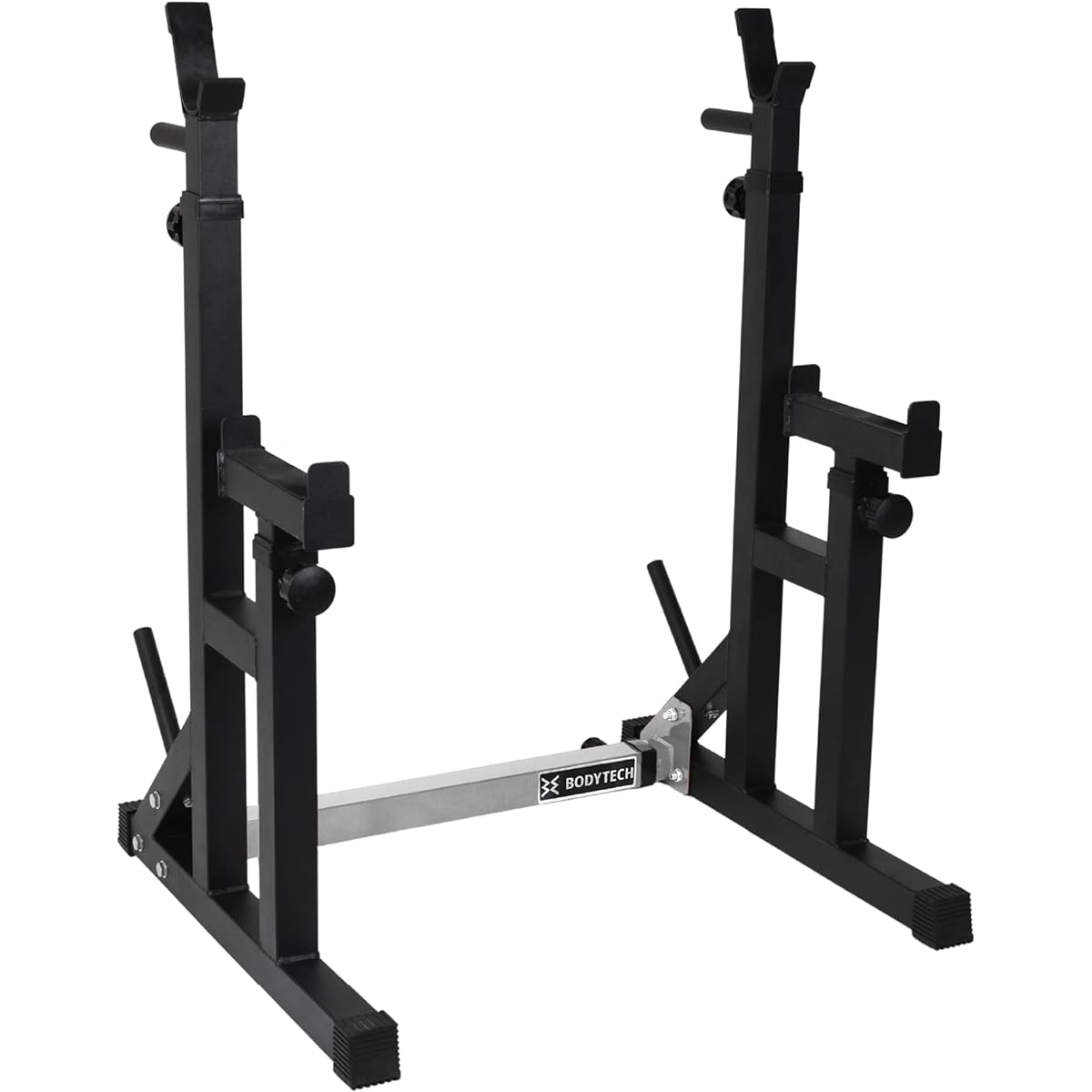 Bodytech Barbell Stand Bench Press Rack Squat Rack Load Capacity 280kg BTS02CM021 Gray/Black