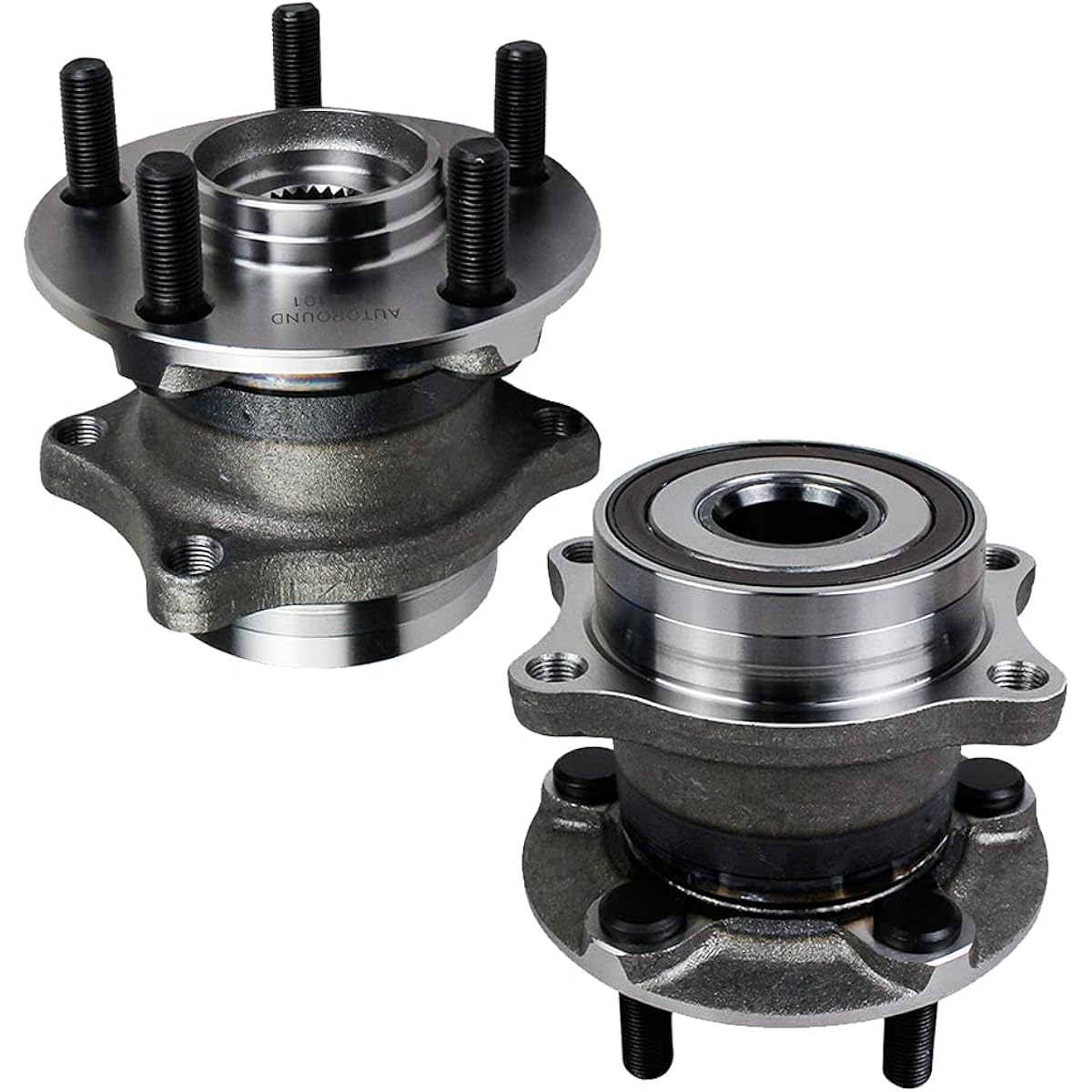AUTOROUND 512401 [2 packs] rear wheel hub and bearing assembly Sion FR-S, Subaru BRZ, Forester, Legacy, Outback, Impreza, Toyota 86 5 5 rugs