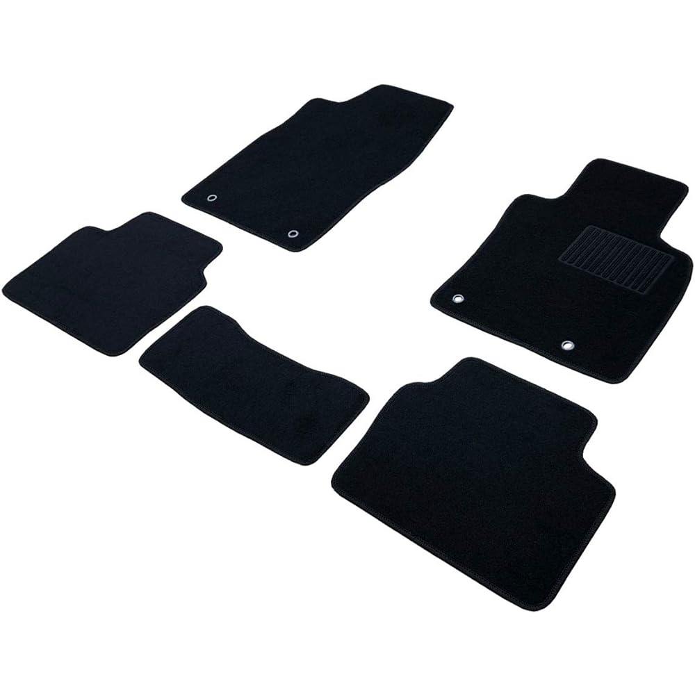 Fenice Car Mat Floor Mat Domestic Production (Mazda MX-30 DREJ3P) Black Non-Slip Shape Resistant to Slip Car Mat (Car Parts Specialty Store)