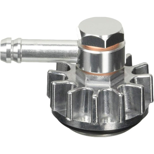 Kijima HONDA 106-931 Motorcycle Parts Breather Tappet Fitting M30x6 P1.5 9? Universal Silver Anodized Aluminum Monkey