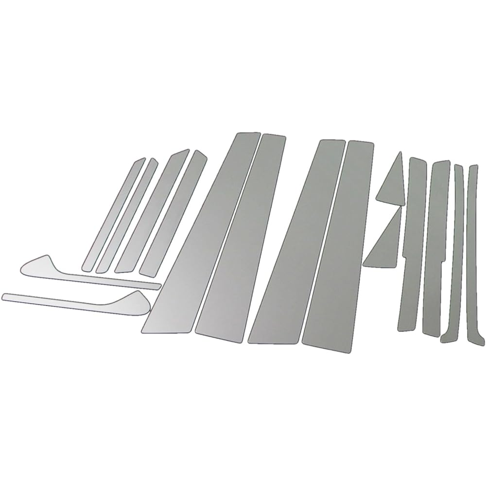 BRIGHTZ Move L175S L185S Super Mirror Plated Pillar Panel 16PC No Visor [PIL-SIL-355] L L175 L185 175 185 Move 1342
