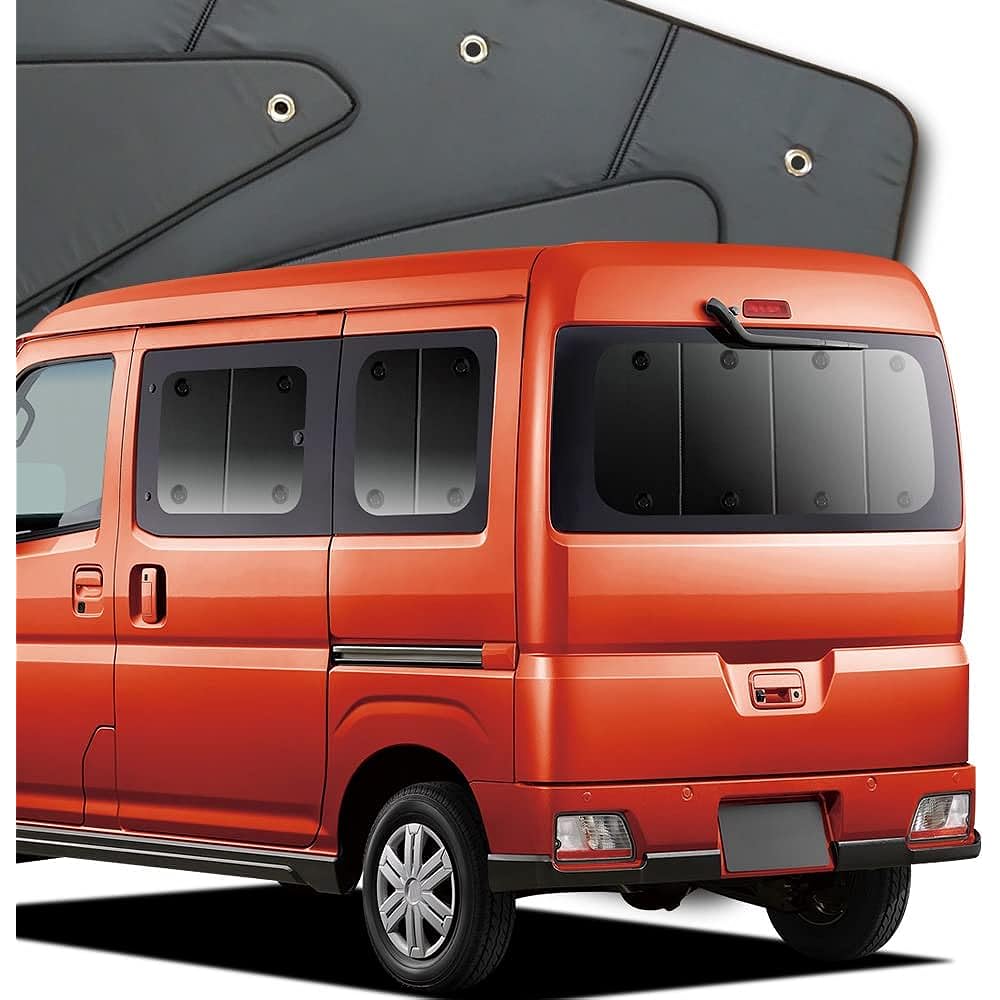 New Atrai S700V/S710V Curtain Sunshade Sleeping in Car Goods Privacy Sunshade Rear Pixis Van S700M/710M Hijet Cargo S700V/710V Sambar Van S700B/710B "01s-h021-re"