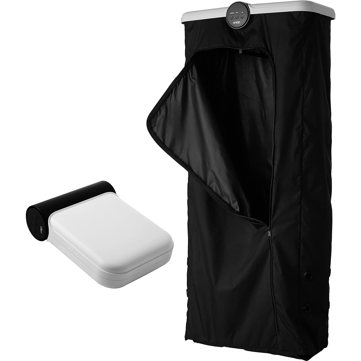 Marutaka ondo Clothes Dryer Portable Foldable Warm Air Drying "Up to 9 hangers can be used" Room Drying Small Lightweight Compact DRYSLIM ON-11