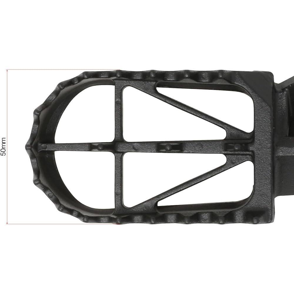 DRC Wide Footpeg Chromoly Mid SEROW250,TRICKER,DT230LANZA,DT200WR,XTZ125,TT250R/RAID D48-02-535