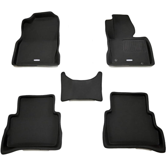 Clazzio Floor Mat 3D Type Set for 1 CX-5 KF Series H29/2~ NEW Rubber Type Black EZ-0728 [5EEZB0728K]