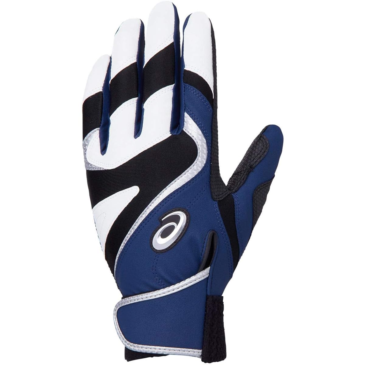 ASICS Baseball Batting Gloves NEOREVIVE Compatible with High School Baseball/General Use White Black Color 3121A637