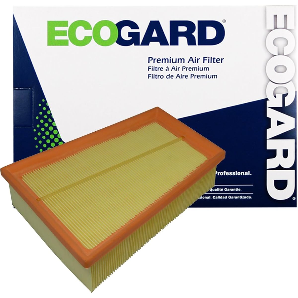 ECOGARD XA5701 Premium Engine Air Filter Nissan Central 2.0L 2007-2012, Central 2.5L 2009