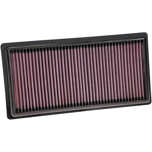 [Parallel import] K & N engine air filter repeatedly use 75,000 miles Each cleaning and washing premium replacement air filter: 2019-2022 Jeep/FIAT/ALFA ROMEO (Renegade/500X/TONALE) 33-5101